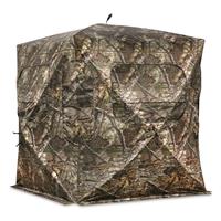 Guide Gear Updated Field General 4-Star Insulated Thermal Ground Blind with Snow Pole