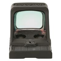 Automatic brightness adjustment adjusts the reticle to match light conditions