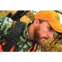 Max-grip design stays put on your shoulder