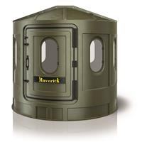 Maverick XL Hunting Blind, Green with Clear Windows