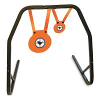 Do-All Outdoors High-Caliber 2-Target Steel Gong Stand, 9mm-.30-06