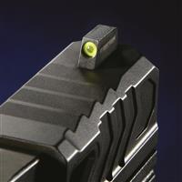 Green tritium front sight