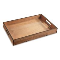 Woodchuck USA Classic Mahogany Serving Tray