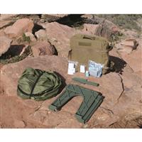 Everything fits neatly into the included backpack