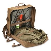 Everything fits neatly into the included backpack