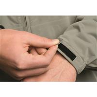 Hook-and-loop adjustable cuffs