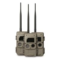 Cuddeback CuddeLink L IR Remote Trail/Game Camera, 3 Pack