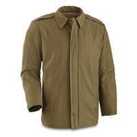 Romanian Military Surplus Heavyweight Quilted Work Jacket, New - 729777 ...