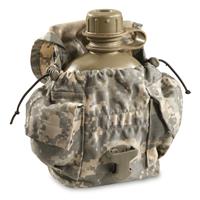 U.S. Military Surplus MOLLE II General Purpose Pouch with Canteen, Used