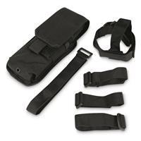 Adjustable straps fit both fixed stock and collapsible M4/M16 stock