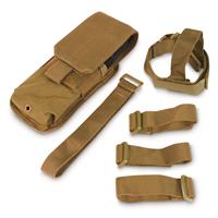 Adjustable straps fit both fixed stock and collapsible M4/M16 stock