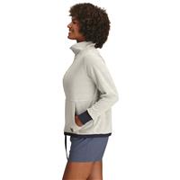 Outdoor Research Women's Trail Mix Quarter-zip Pullover, Snow/navel Blue