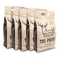 Buck Bourbon 110 Proof Deer Attractant, 5 Pack