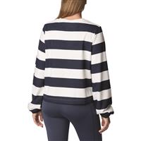 Columbia Women's Trek Seasonal FT Graphic Crew, Collegiate Navy