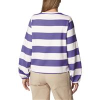Columbia Women's Trek Seasonal FT Graphic Crew, Purple Lotus