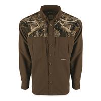 Drake Waterfowl Youth Two-tone Camo Wingshooter&#039;s Long-sleeve Shirt