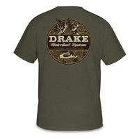 Drake Waterfowl Old School Circle T-Shirt - 730307, T-Shirts at ...