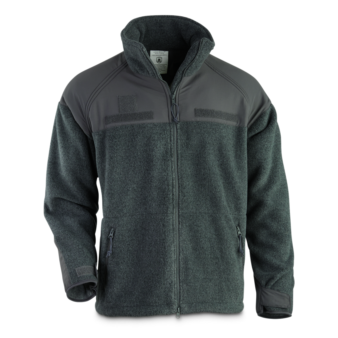 US Issue Polartec® Black Fleece Jacket - Military Depot