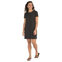 Free Fly Women's Bamboo Flex Pocket Dress, Heather Black