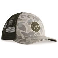 Free Fly Camo Trucker Hat