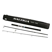 Daiwa Saltiga Salwater Travel 3-Piece Casting Rod, 7'4 Length, Medium  Power, Fast Action