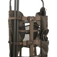 2 accessory pockets and straps for shooting sticks