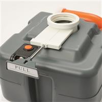 5.8 gallon (22L) waste holding tank