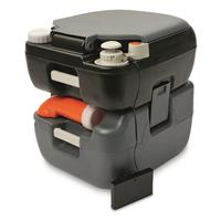 Built-in swivel emptying spout for easy clean up
