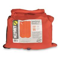 Klymit Insulated Double V Sleeping Pad, Orange