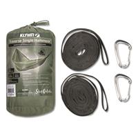 Includes 2 tree straps and 2 carabiners, Green