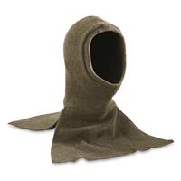 Belgian Military Surplus Olive Drab Wool Balaclavas, 2 Pack, New ...