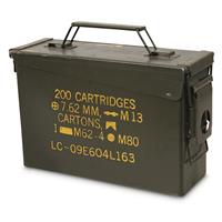 MTM .50 Caliber Ammo Cans, 2 Pack - 192978, Ammo Boxes & Cans at  Sportsman's Guide