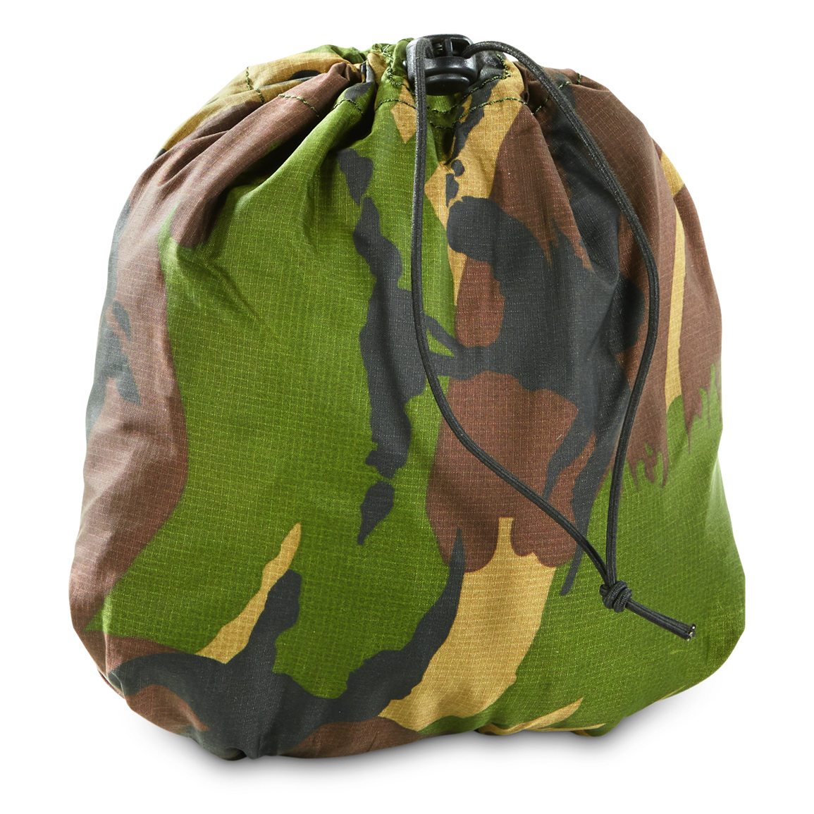 Attached compression bag for easy packing and storage