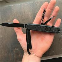Black-on-black finish
