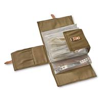 Includes canvas carry case for transport and organization