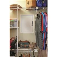 Fits neatly in the wall for maximum concealment
