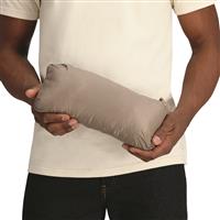 Stuffs into left hand pocket, Pro Khaki