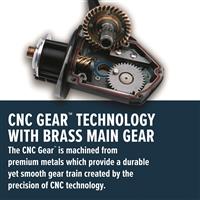 CNC Gear technology with brass main gear