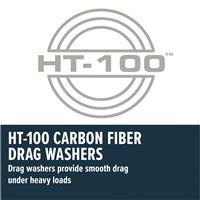 HT-100 carbon fiber drag washers