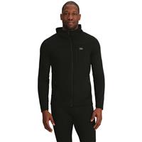 Outdoor Research Men's Vigor Grid Full Zip Hoodie, Black