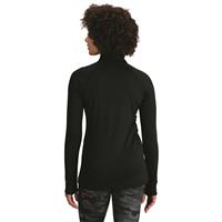 Outdoor Research Women's Vigor Grid Fleece Quarter Zip, Black