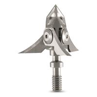 B3 Archery Exoskeletal Destrukt Fixed Blade Broadheads, 3-Blade, 1 3/16", 3 Pack