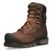 KEEN Utility Men&#039;s Camden 8&quot; Waterproof Carbon Fiber Safety Toe Work Boots