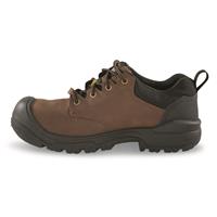 KEEN Utility Independence Oxford Waterproof Carbon Fiber Safety Toe Work Shoes, USA, Dark Earth/black