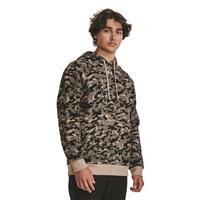 Under Armour Men's Rival Fleece Camo Hoodie, Sahara/white