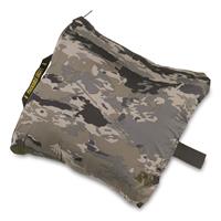 Packs down into it's own pocket