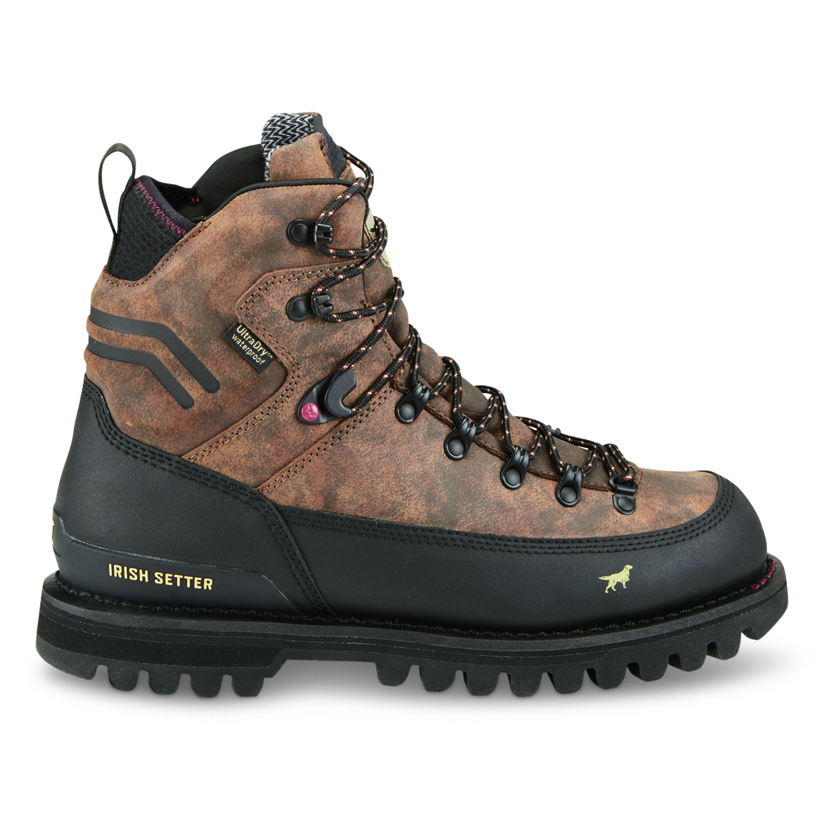 Irish Setter Men's Elk Tracker XD 8" Waterproof Hunting Boots, Field Camo