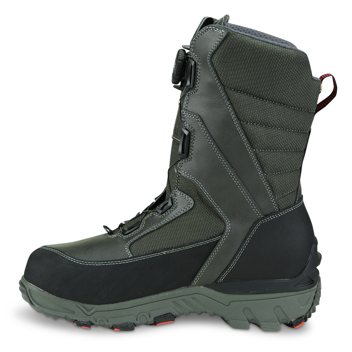 Irish Setter Men's IceTrek 12" Waterproof Insulated BOA Hunting Boots, 1,600 Gram, Slate
