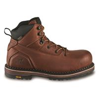 Irish Setter Men's Edgerton 6" Waterproof Work Boots, Brown