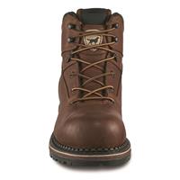 Irish Setter Men's Edgerton 6" Waterproof Work Boots, Brown